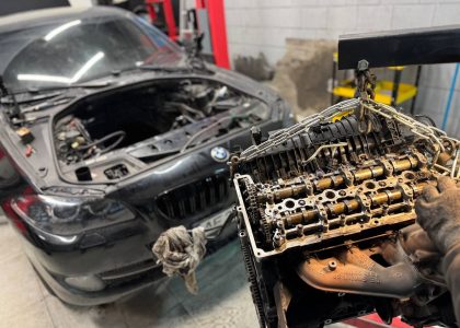 ремонт двигуна BMW, BMW N47 проворот вкладиша, ремонт BMW F10, капітальний ремонт двигуна BMW, заміна блока двигуна BMW, ремонт шатунів та колінвала BMW, двигун BMW не заводиться, сервіс BMW у Дніпрі, професійний ремонт двигунів BMW, BMW N47 проблеми та ремонт